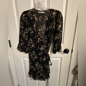 Reformation Zoe Wrap Dress